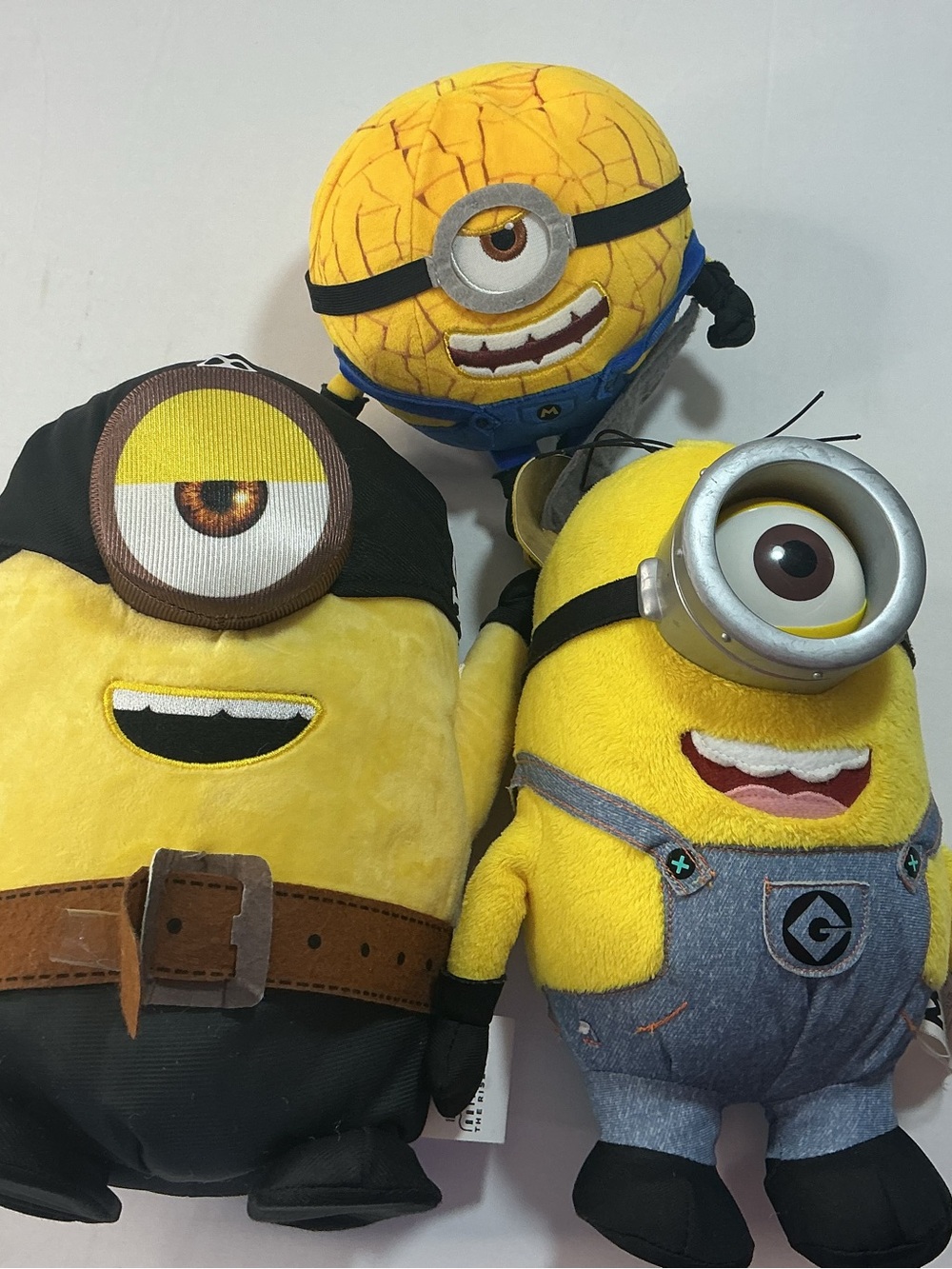 Minions Plush Toy Set - Yellow Soft Dolls